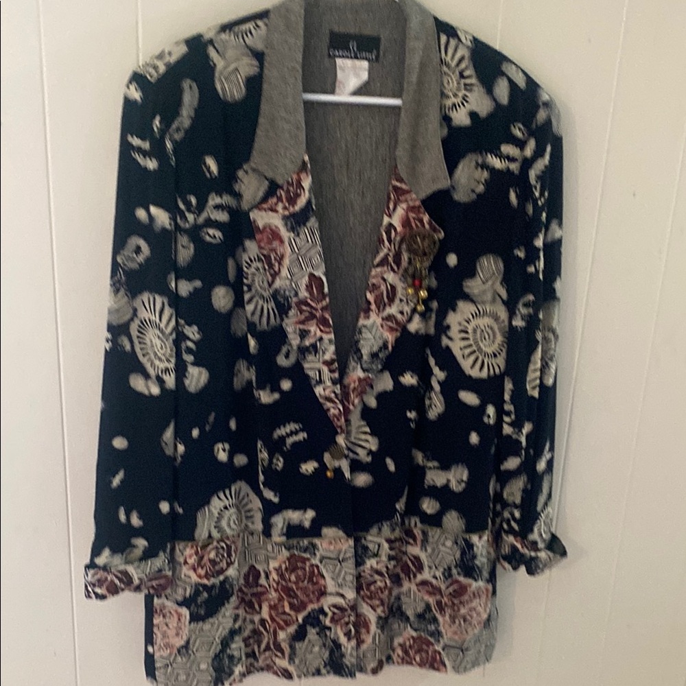 Vintage 1980’s Carole Little Jacket & Skirt set EUC